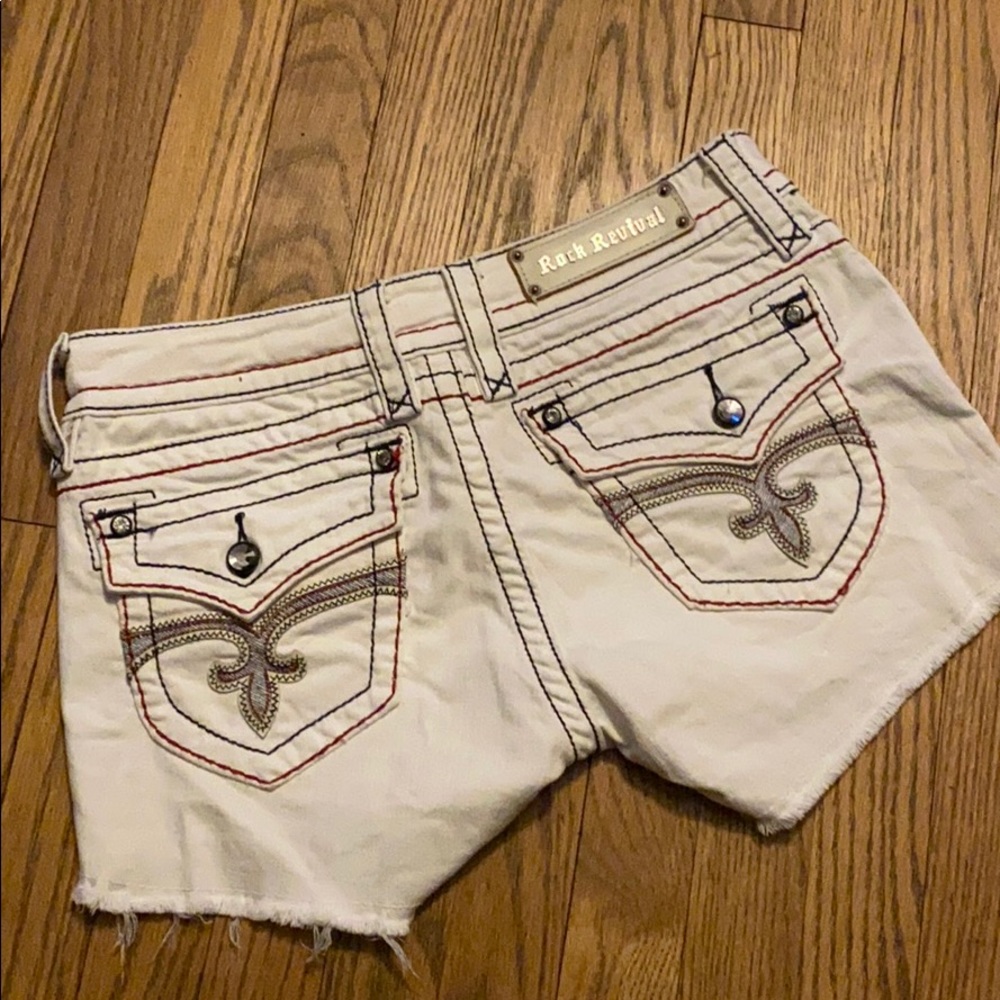 Rock Revival Jean WHITE shorts ❤️